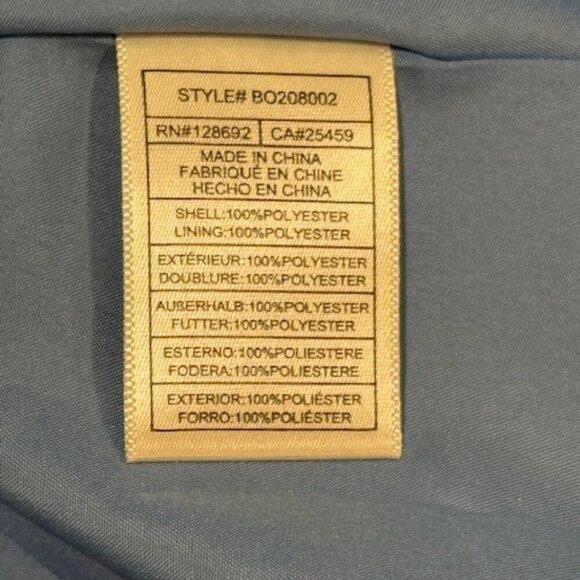 Steve Madden Blue Sol Floral Hi-Low Long Sleeve Maxi Dress โ Size Small โ NWT - Picture 10 of 10